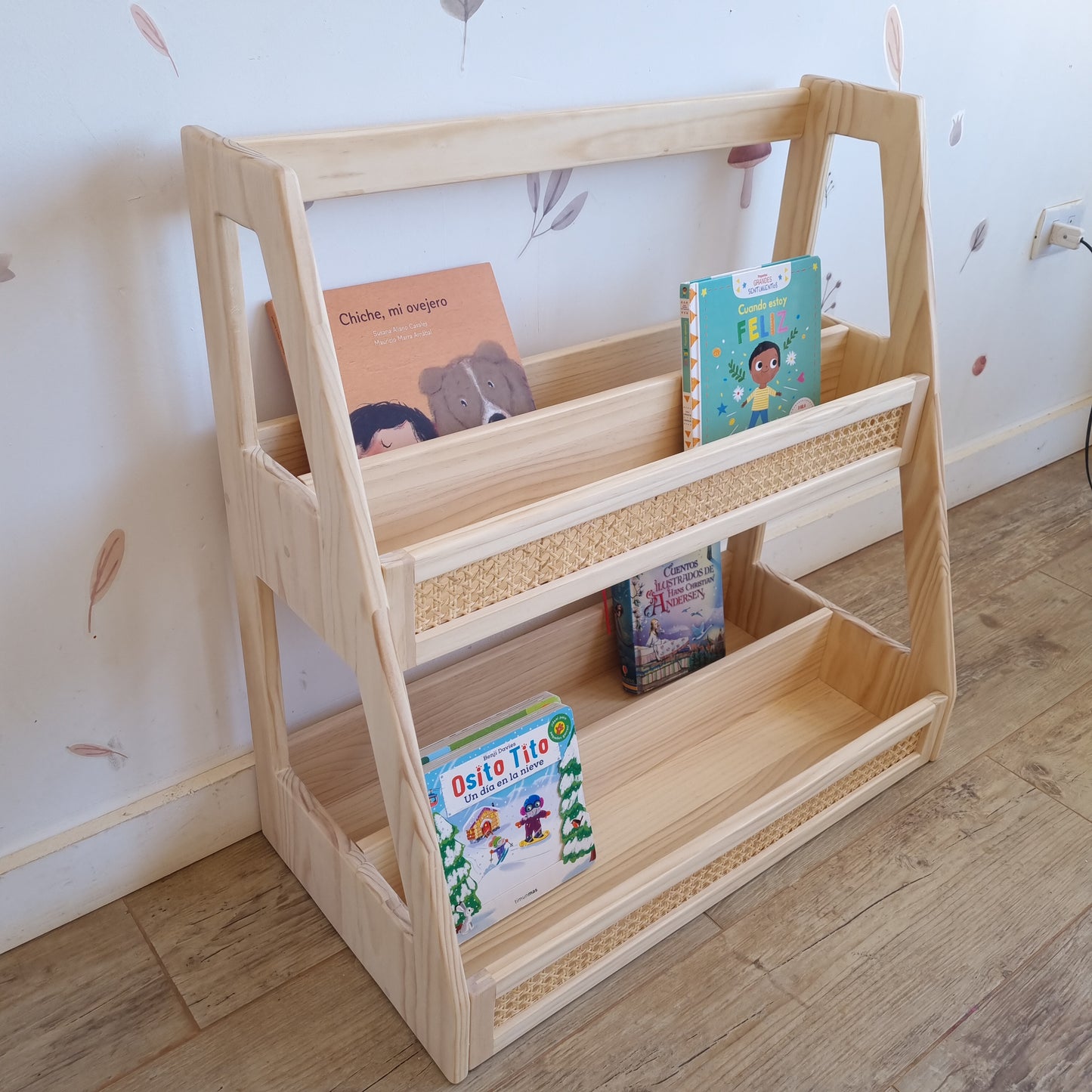 LIBRERO JUNCO 2 NIVELES